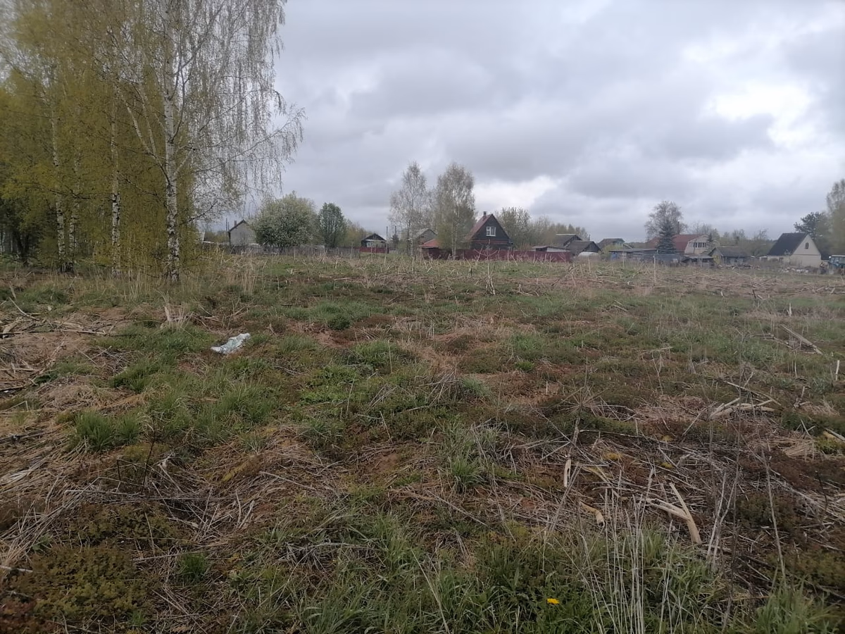 Участок 30 соток в д. Мыслятино